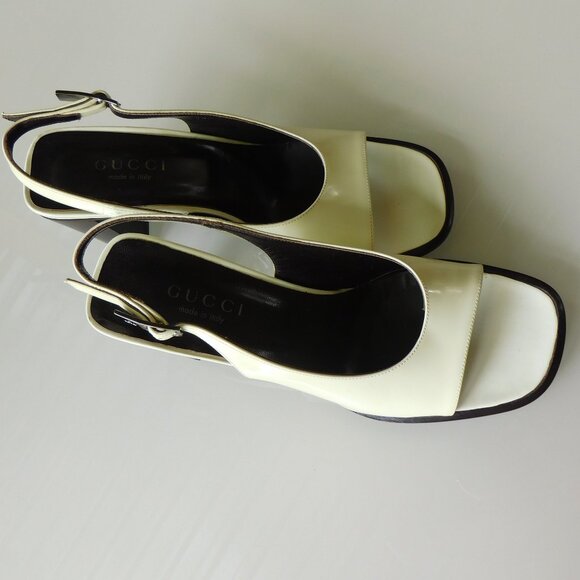 Gucci vintage sandals sz 8 Perfect condition - Picture 1 of 12